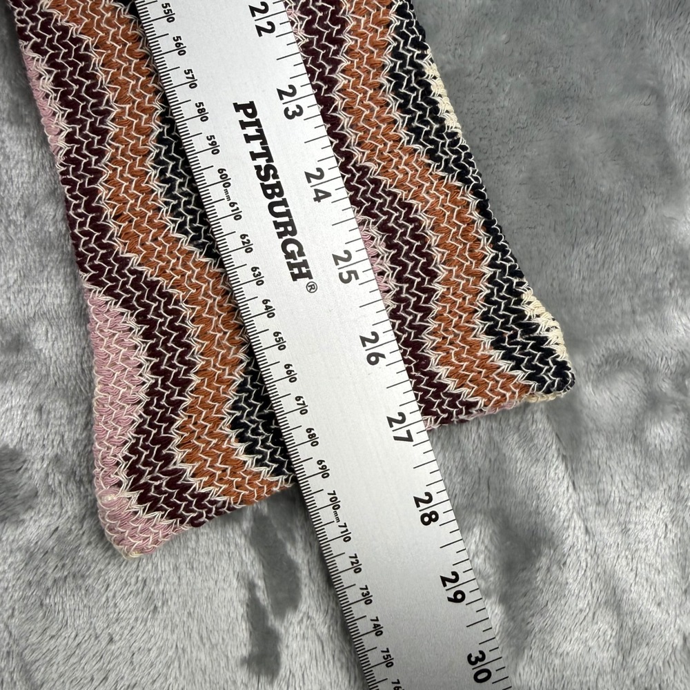 Reclaimed Vintage WMN Multi Color Wavy Stripe Knit Long Sleeve Top Medium NEW - Picture 5 of 15
